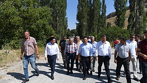 Başkan Büyükkılıç: "Soğanlı'ya güzelliklerin üzerine güzellikler ekliyoruz"