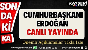 Erdoğan Canlı Yayında Önemli Açıklamalarda Bulunuyor