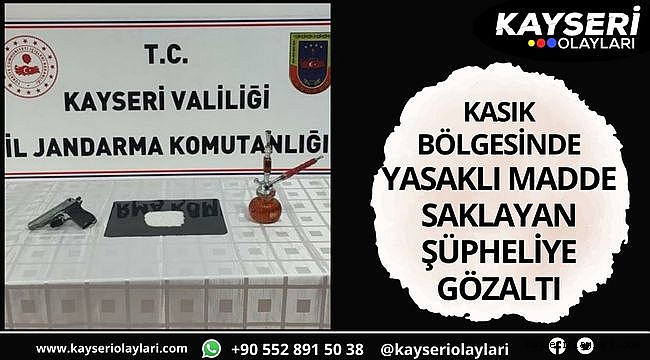 Kasık bölgesinde Yasaklı Madde saklayan şüpheliye gözaltı