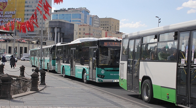 Kayseri'de toplu ulaşıma zam geldi
