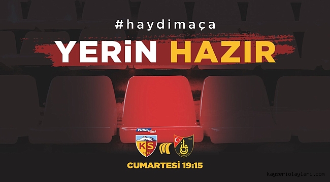 Kayserispor taraftarıyla buluşuyor