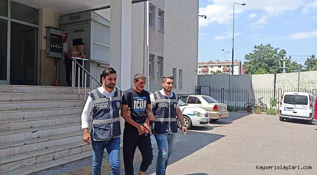 Kesinleşmiş hapis cezası bulunan kişi tutuklandı