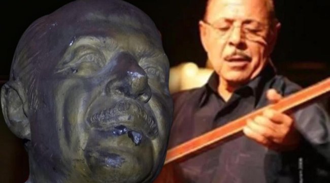 Kırşehir'de Neşet Ertaş'ın heykeline saldırı: Soruşturma başlatıldı
