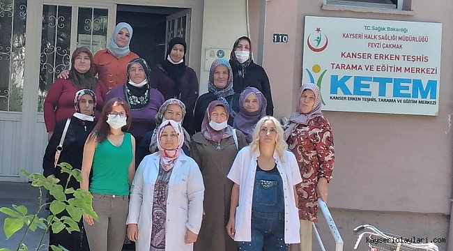 Kocasinan İlçe Sağlık Müdürlüğü'nden kadınlara KETEM taraması