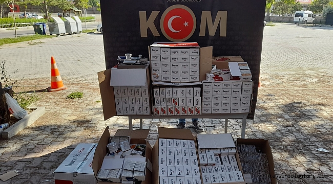 Polisten kaçak tütün operasyonu
