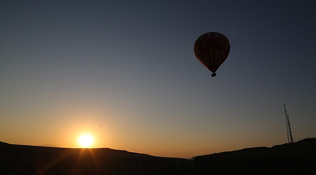 Soğanlı Vadisi'nde sıcak hava balonu heyecanı