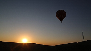 Soğanlı Vadisi'nde sıcak hava balonu heyecanı