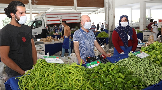 'YÜZDE 100 EKOLOJİK PAZAR' AÇILIYOR