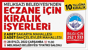 4 eczane yeri 10 yıllığına kiraya verilecek