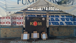 Beş milyon dal boş makaron ele geçirildi: 2 kişi gözaltına alındı