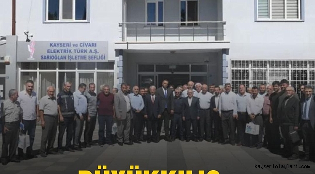 Büyükkılıç, Sarıoğlan'da Da Muhtarlarla Buluştu