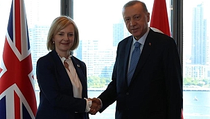  Cumhurbaşkanı Erdoğan, İngiltere Başbakanı Liz Truss ile görüştü