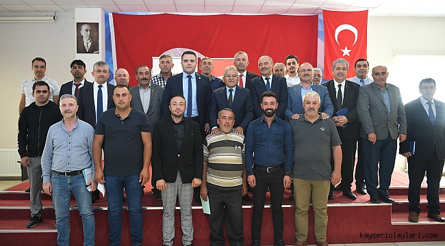Felahiye ve Özvatan'a doğalgaz ve arıtma tesisi müjdesi