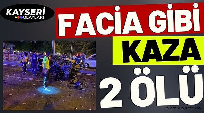 Kayseri'de Facia Gibi Kaza 2 Ölü
