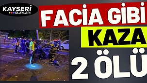 Kayseri'de Facia Gibi Kaza 2 Ölü