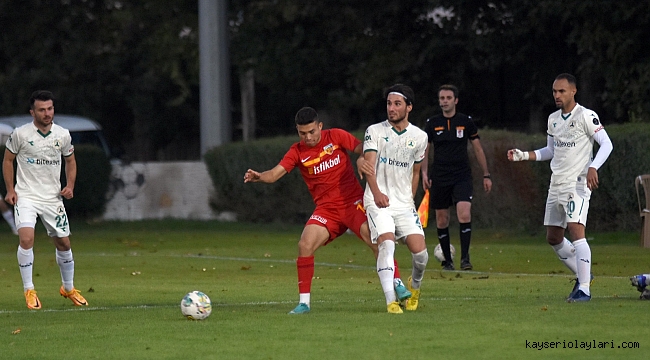 Kayserispor Giresunspor ile hazırlık maçı yaptı