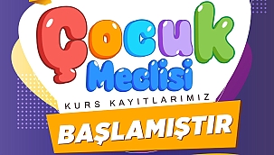 MELİKGAZİ ÇOCUK MECLİSİ'NDE KURS KAYITLARI BAŞLADI