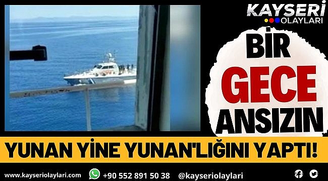 Son Dakika! Yunanistan unsurları, Bozcaada Açıklarındaki Ro-Ro Gemisine Taciz Ateşi Açtı