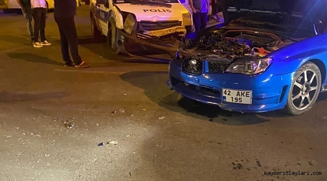Uyuşturucu taciri kaçtı, polis kovaladı