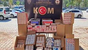 110 BİN DAL BOŞ MAKARON ELE GEÇİRİLDİ