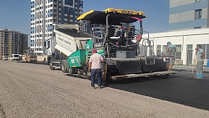 BAHÇELİEVLER MAHALLESİ'NDE 3 SOKAKTA ASFALTLAMA YAPILDI