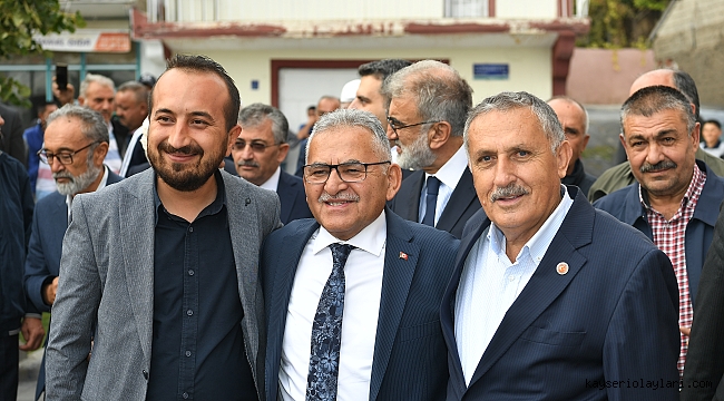 BAŞKAN BÜYÜKKILIÇ'A "DOĞAL GAZ" TEŞEKKÜRÜ