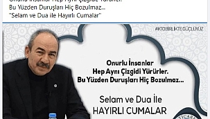 CUMA MESAJI İLE ATIŞTILAR