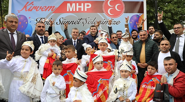 DEVELİ'DE SÜNNET ŞÖLENİ