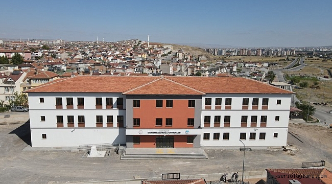 İBRAHİM KENDİROĞLU ORTAOKULU'NDA SONA DOĞRU