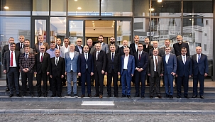 KAYSO VE KTB YÖNETİMİNDEN BAŞKAN GÜLSOY'A ZİYARET