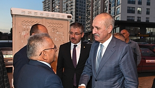 NUMAN KURTULMUŞ AK PARTİ İL TEŞKİLATIYLA BULUŞTU