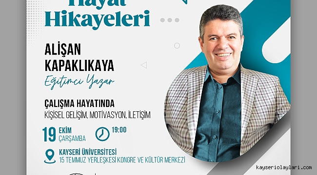 TALAS BELEDİYESİ'NDEN ALİŞAN KAPAKLIKAYA SÖYLEŞİSİ