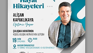 TALAS BELEDİYESİ'NDEN ALİŞAN KAPAKLIKAYA SÖYLEŞİSİ