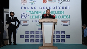 TALAS'TA ÖNEMLİ BİR SOSYAL PROJE HAYATA GEÇİRİLDİ