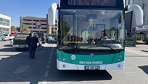 ULAŞIM A.Ş., OTOBÜSLERİ DENETLİYOR