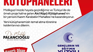 130 KİŞİLİK KÜTÜPHANENİN TEMİLİ SALI GÜNÜ ATILACAK