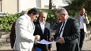 BAŞKAN PALANCIOĞLU, KAZIM KARABEKİR KENTSEL DÖNÜŞÜM DAİRELERİNİ İNCELEDİ