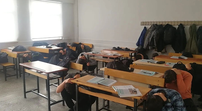 BÜYÜK DEPREM TATBİKATI CUMARTESİ GÜNÜ