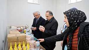 DESTEK TALAS'TAN ÜRETMEK KADINLARDAN