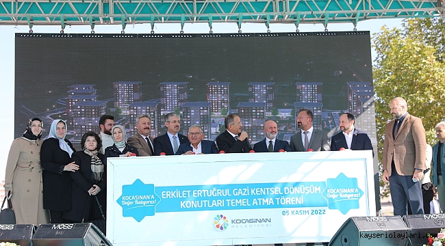 ERTUĞRULGAZİ MAHALLESİ'NDE KENTSEL DÖNÜŞÜMÜN BAŞLADI