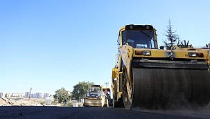 GÖKKENT'TE YOL ÇALIŞMASI