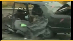 HACILAR YOLUNDA FECİ KAZA