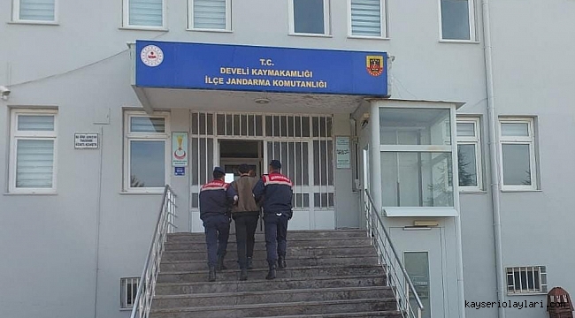 JANDARMA 1 KİŞİYİ YAKALADI