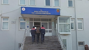 JANDARMA 1 KİŞİYİ YAKALADI