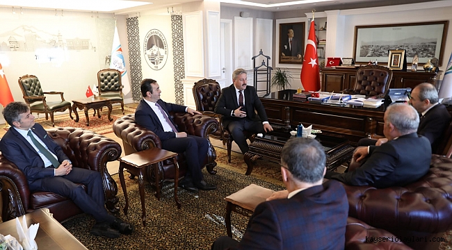 KAYSERİ  İÇİN İŞBİRLİĞİ İÇİNDE ÇALIŞMAYA DEVAM EDECEĞİZ