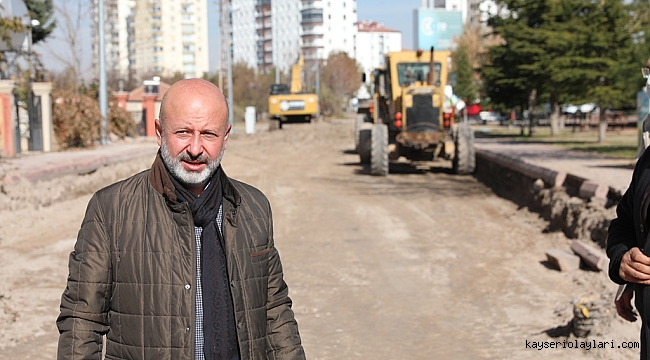 KOCASİNAN BELEDİYESİ'NDEN KAVŞAK ÇALIŞMASI