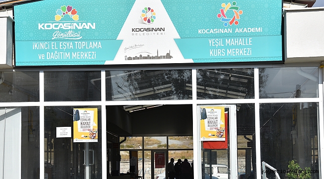 KOCASİNAN'IN GÖNÜLLÜSÜ İLE İHTİYAÇ SAHİBİ KALMIYOR