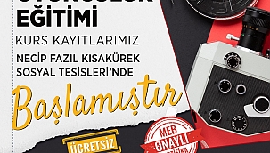 MELMEK'TE TEMEL OYUNCULUK EĞİTİMİ KAYITLARI BAŞLADI