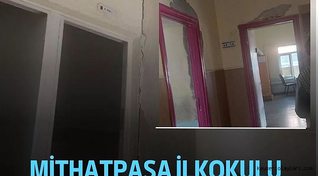 MİTHATPAŞA İLKOKULU YIKILMAK ÜZERE