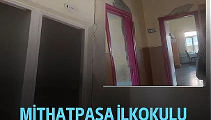 MİTHATPAŞA İLKOKULU YIKILMAK ÜZERE